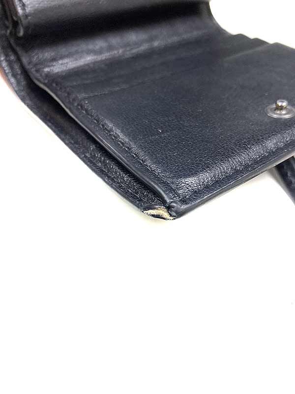 BALENCIAGA バレンシアガ ネオクラシック クロコ型押しミニウォレット