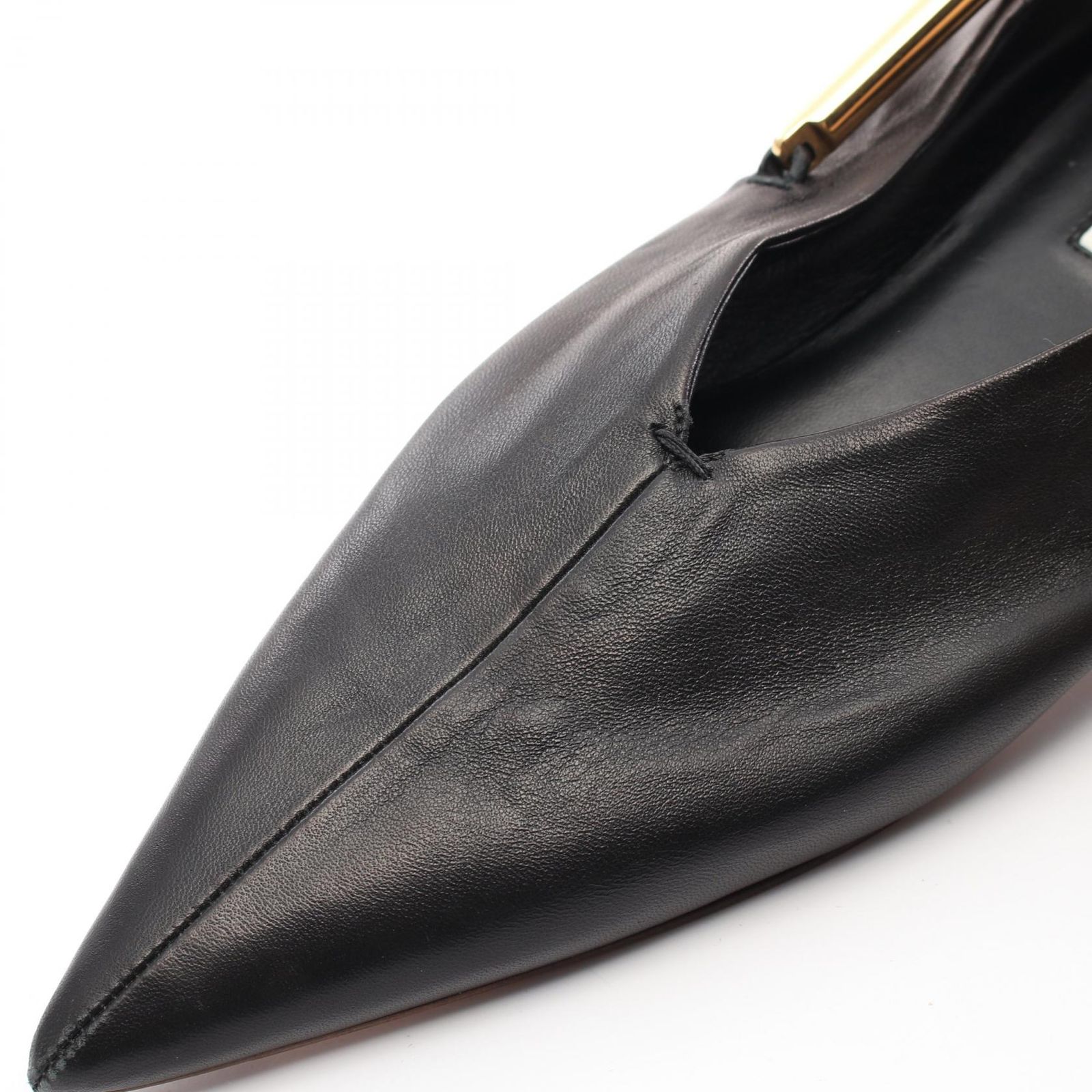 ジルサンダー JIL SANDER その他靴 バレリーナ ブラック レザー