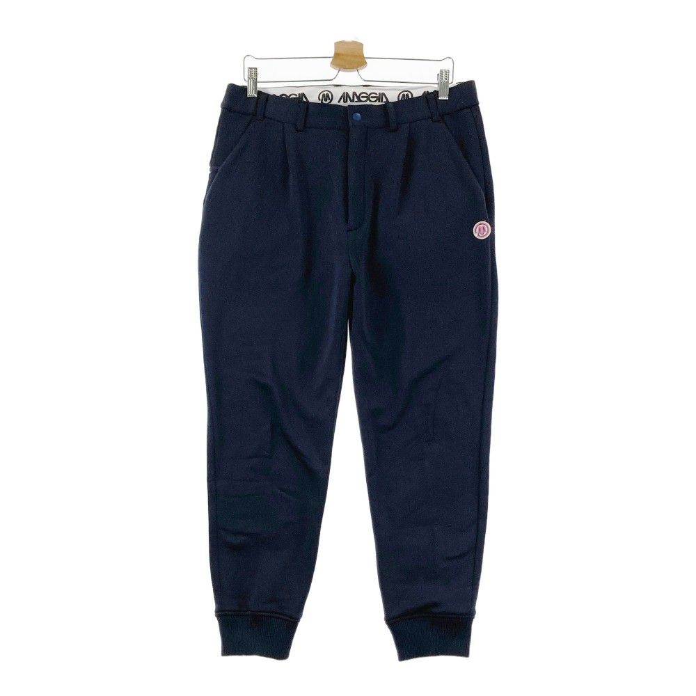 サイズ：L MAGGIA GOLF　マッジア ゴルフ  裏起毛 スウェットパンツ  ネイビー系 [240101148473] ゴルフウェア メンズ ストスト