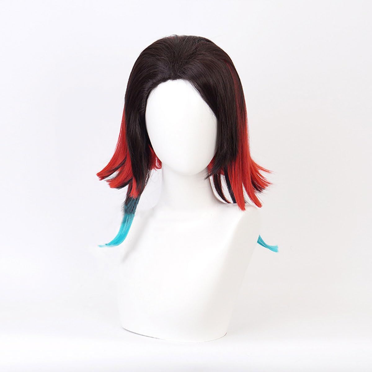 特別価格　wig 仮装 cosplay 変装用ウィッグ カツラ アニメウィッグ かつら コスプレ用小物 耐熱ウィッグ 文化祭 えんむ お祭り 魘夢 学園祭 コスプレウィッグ ハロウィン 鬼滅の刃 クリスマス AODACE イベント