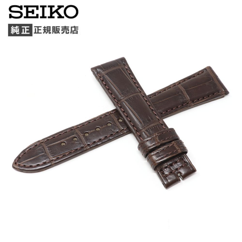 19 mm グランドセイコー クロコダイル ベルト DEA 4 AW メンズ 時計 交換 バンド SEIKO
