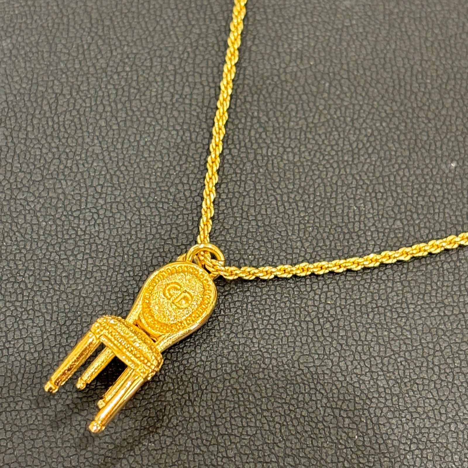 ΩNA1465 希少品！ Christian Dior クリスチャンディオール ネックレス