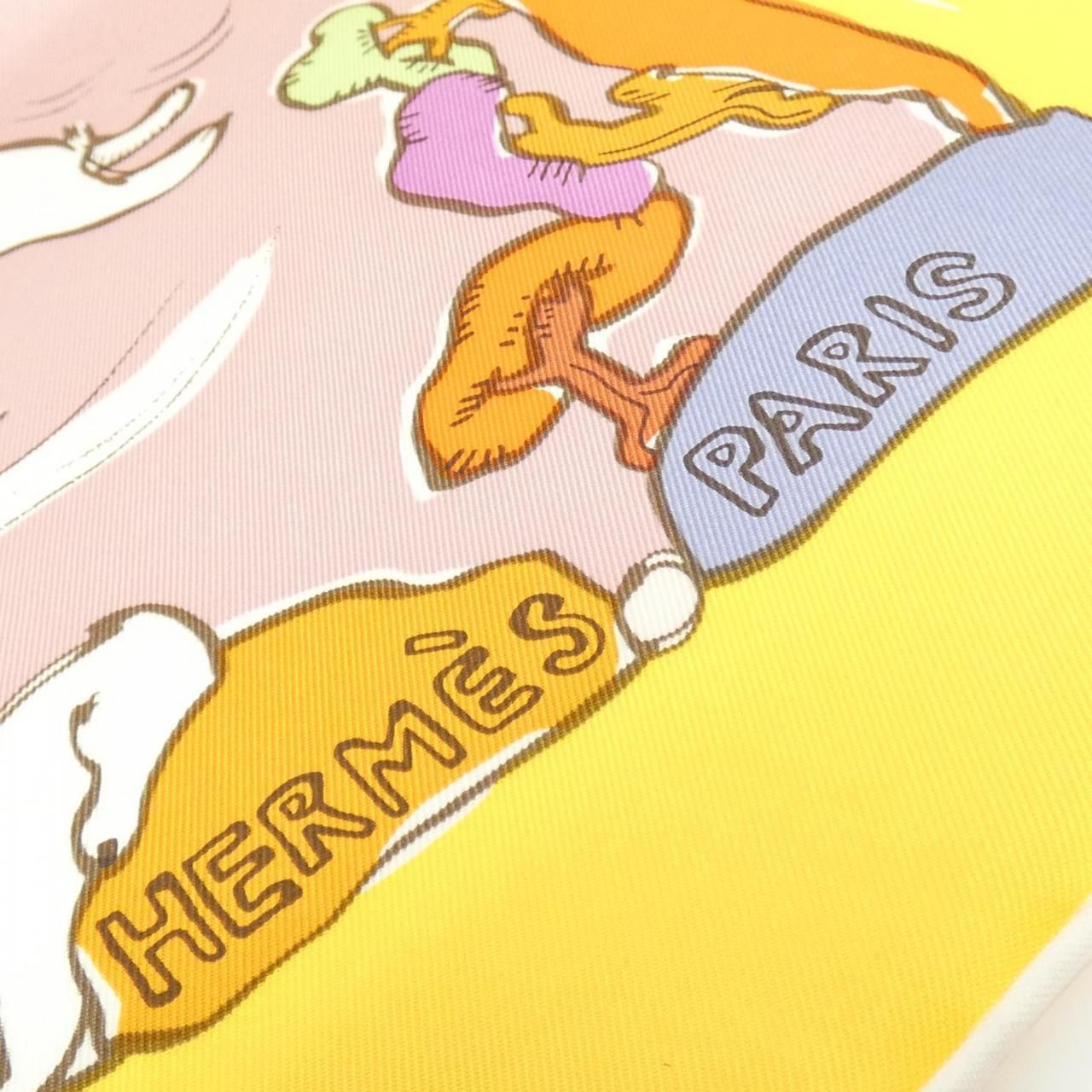 未使用品】エルメス MILLE ET UN LAPINS カレ 004007S スカーフ - メルカリ 