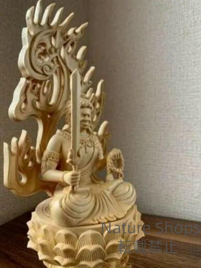不動明王像 檜木