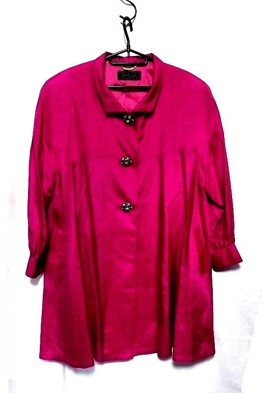 Cremonaのシルクコート muto×印伝の山本＞2つの伝統から生まれたtrench coat「I