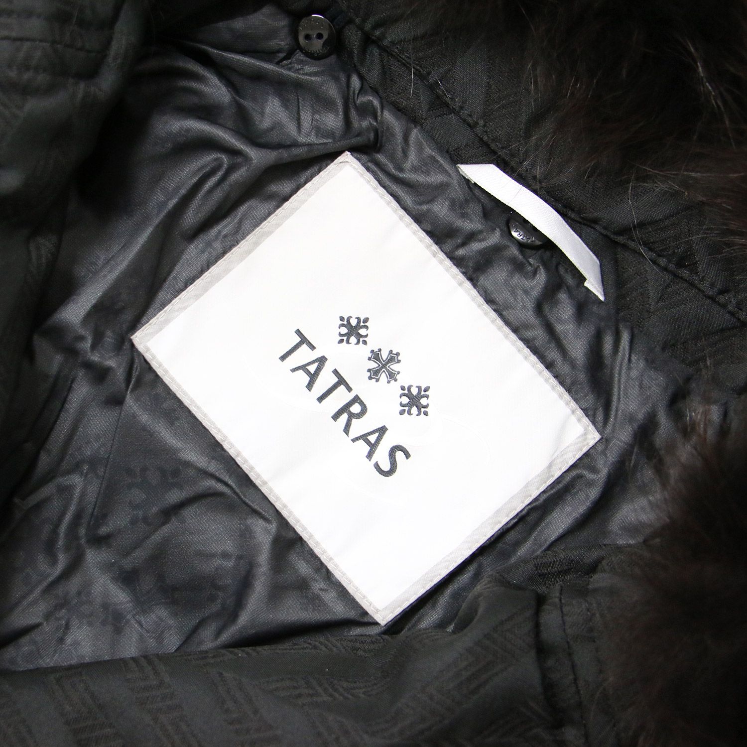 TATRAS タトラス コート ブラック 黒 サイズ:02(M) / ヘリンボーン