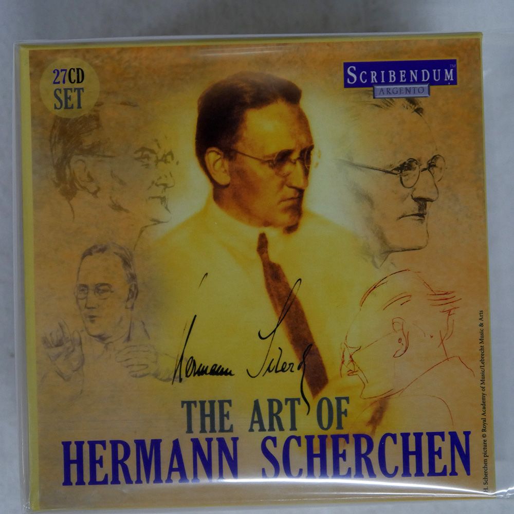 UK盤 ヘルマンシェルヘン|THE ART OF HERMANN SCHERCHEN|SCRIBENDUM ARGENTO SC801 CD