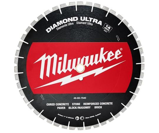 2営業日で発送 Milwaukee ミルウォーキー 14インチ 356mm ダイヤモンドブレード ターボセグメント型 49937540 7317