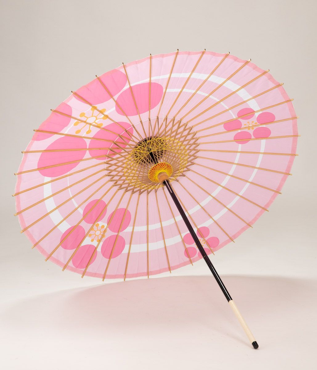 デザイン布和傘 直径85cm 水面梅 みなもうめ