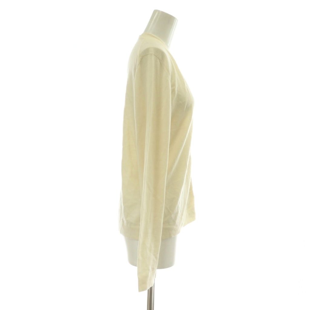 エルメス HERMES マルジェラ期 カーディガン ニット カシミヤ シルク混 長袖 SM 白 ホワイト |XZ GY18