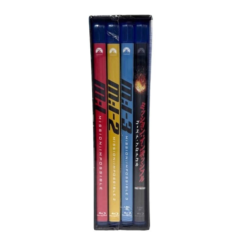 Blu-ray BOX ミッション：インポッシブル クアドリロジー 4作品セット 映画 【未開封品】 52508K82 Blu-ray BOX ミッション：インポッシブル クアドリロジー 4作品