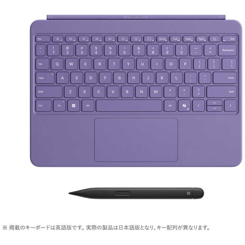 未開封 マイクロソフト Microsoft 純正 Surface Pro 12 インチ キーボード ペン収納付き|スリム ペン付き バイオレット EP2-33103 ♥ 送料無料