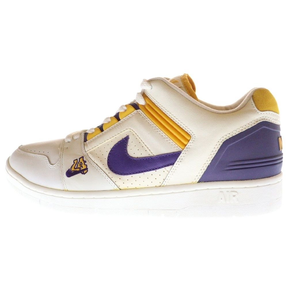 NIKE ナイキ 観賞用 2003年製 AIR FORCE 2 LAKERS LOW エアフォース1 レイカーズ ローカットスニーカー ホワイト US11|29cm 305602-151