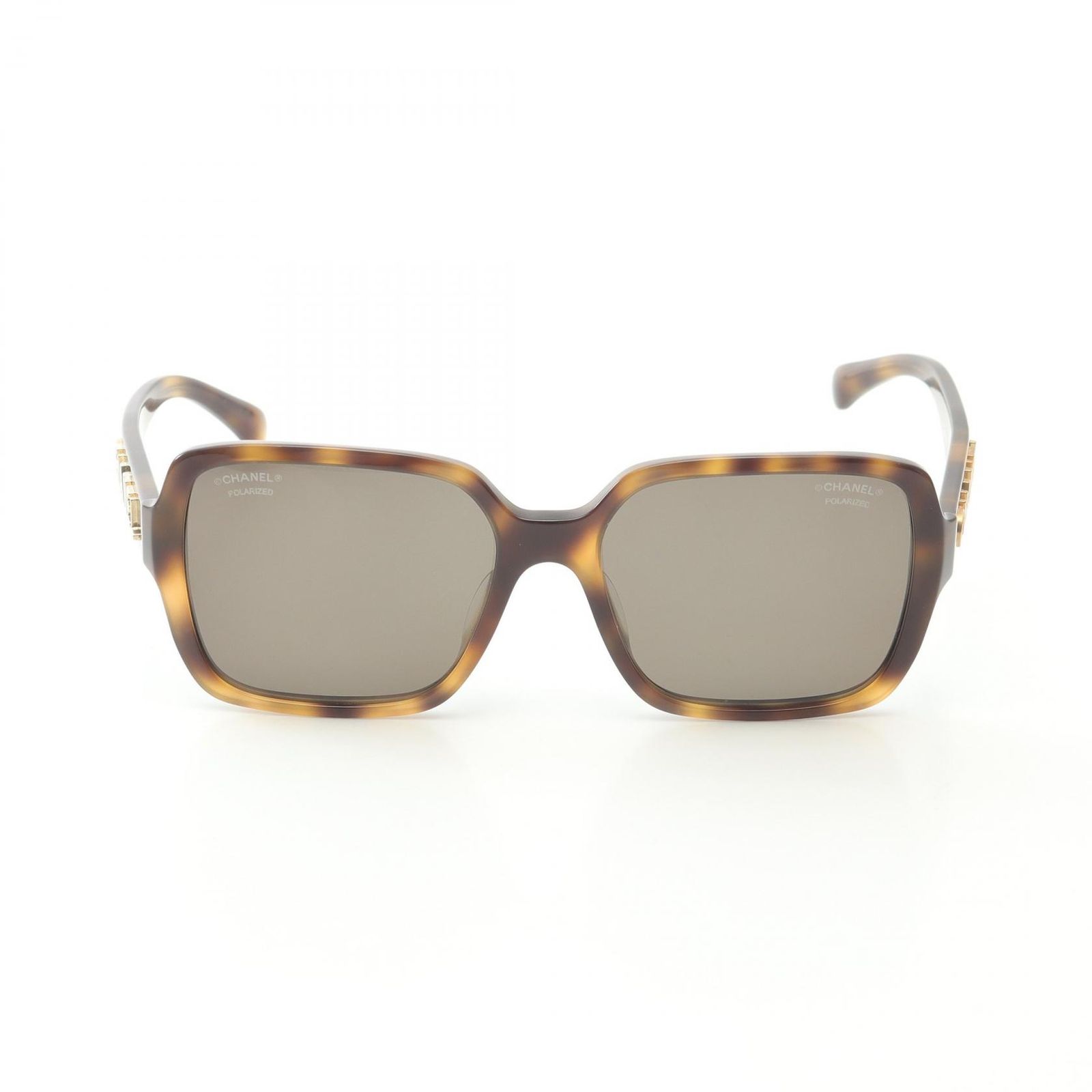 シャネル CHANEL サングラス 5408-A ブラウン プラスチック サングラス レディース Used B