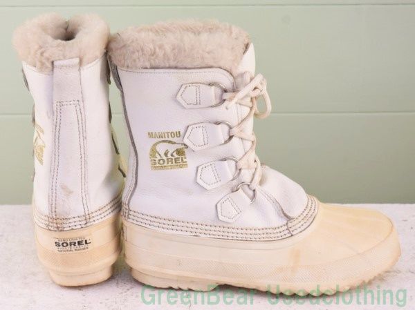 ヴィンテージ SOREL スノーブーツ カナダ製27cm U070 カナダ製 ソレル SOREL ビンテージ スノーブーツ