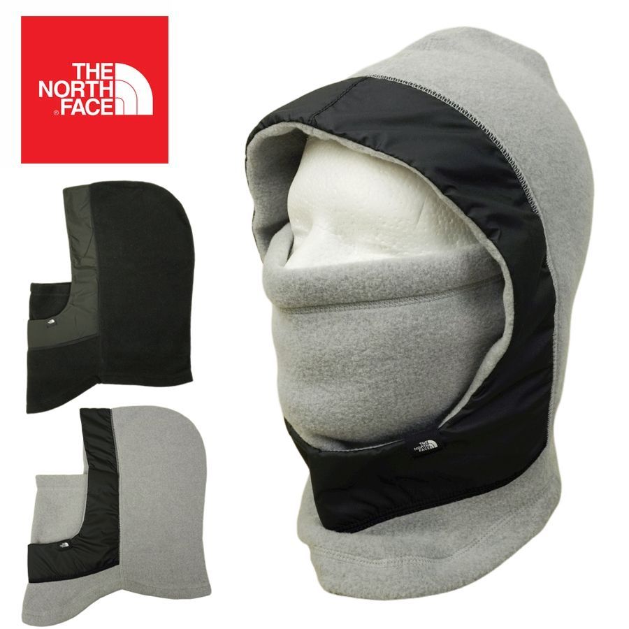 ノースフェイス帽子 キャップ THE NORTH FACE K WHIMZY POWDER HOOD キッズ ウィムジー パウダー フード ライトグレーヘザーブラック 子供 メンズ レディース ヘルメット対応 帽子 スノボ スキー ウインター