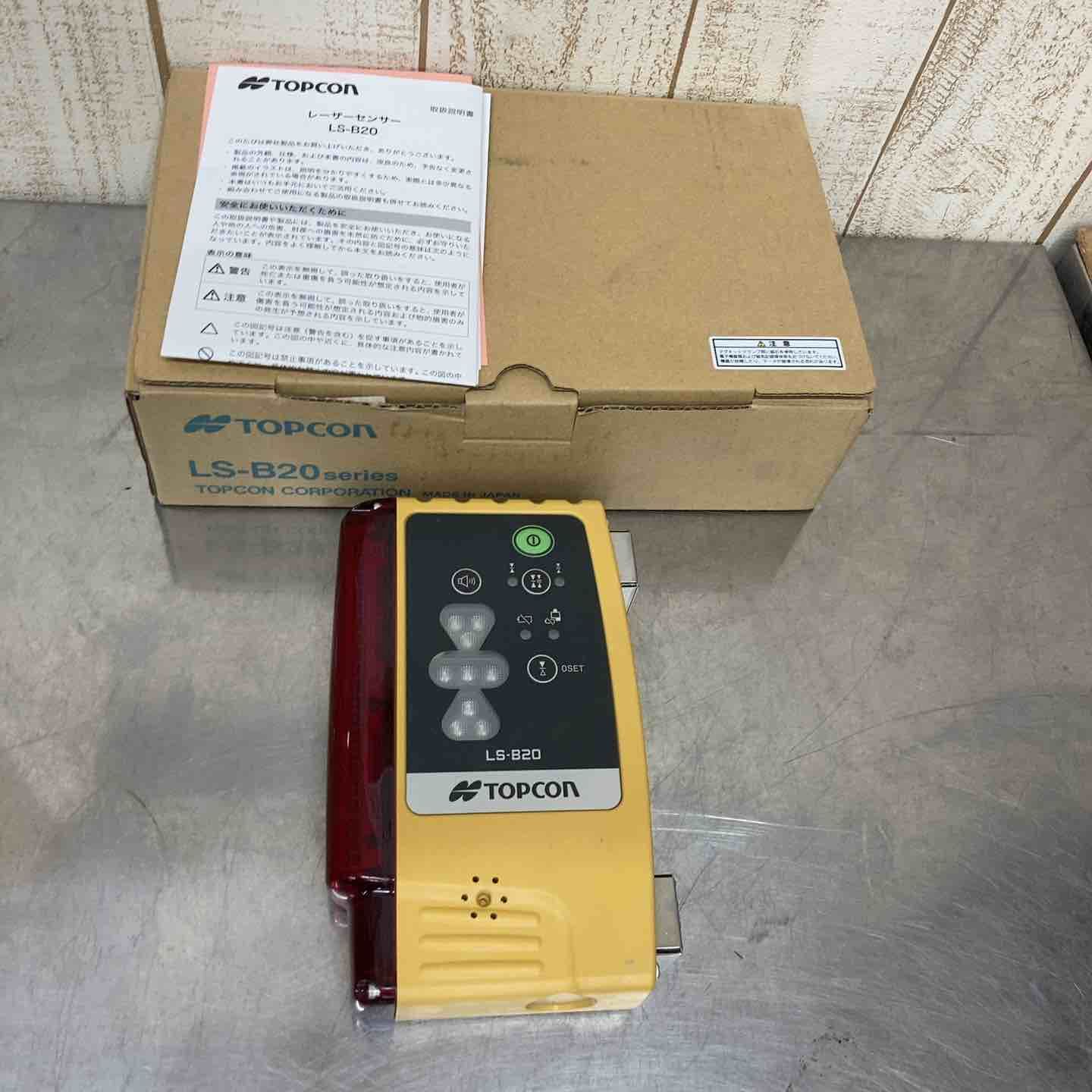 TOPCON レーザーセンサー LS-B20W 通電 のみ 柏店