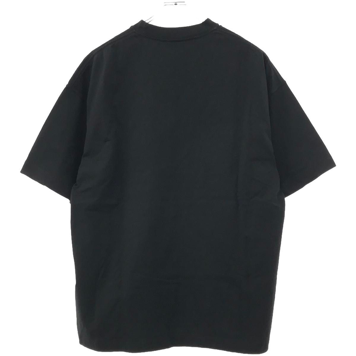 OFF WHITE♡ ブラック Bookish スリムフィットTシャツ OFFWHITE(オフホワイト) アクリルアロースリムブラックTシャツ