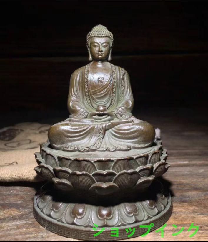釈迦牟尼仏 置物 開運 仏像 工芸品 極細工 美術品 風水 釈迦牟尼 置物 大仏 ブッタ 座禅 瞑想 風水 仏像 彫刻 樹脂 現代