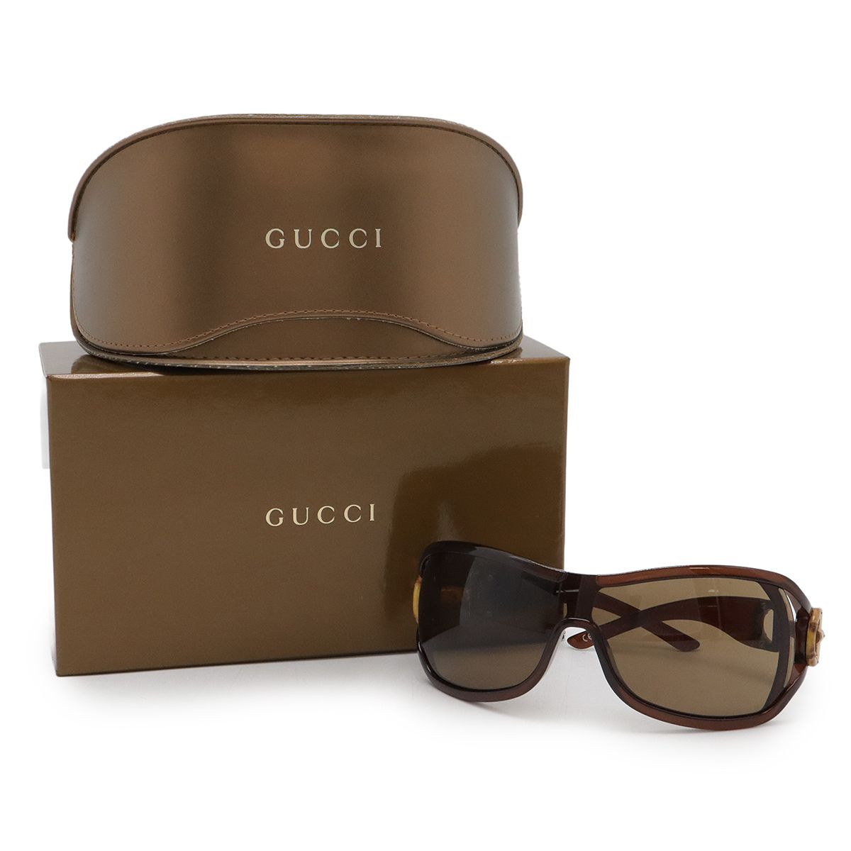 GUCCI グッチ バンブー ホースビット サングラス アイウェア