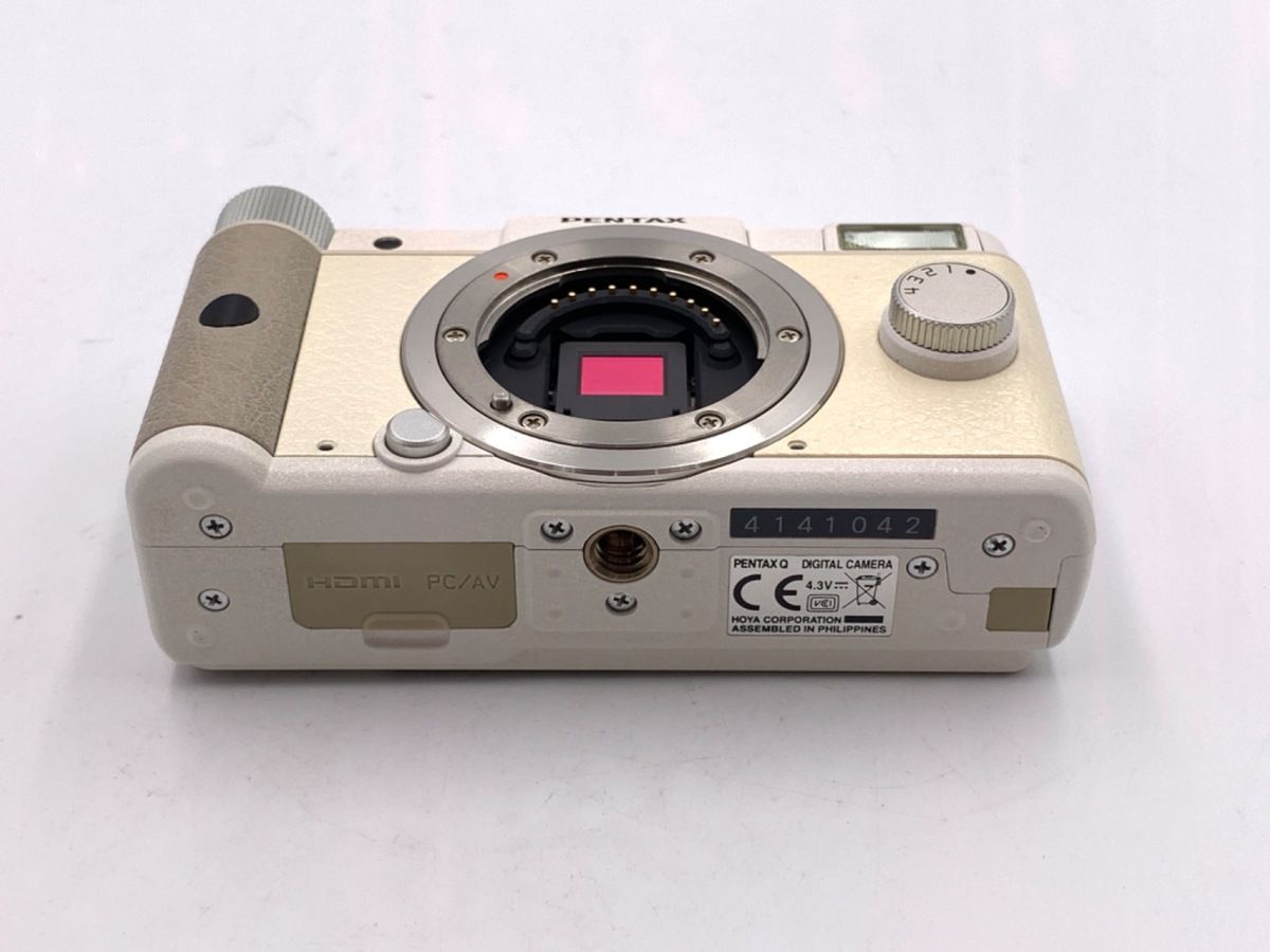 中古】 【並品】 ペンタックス Q ボディ ホワイト - メルカリ