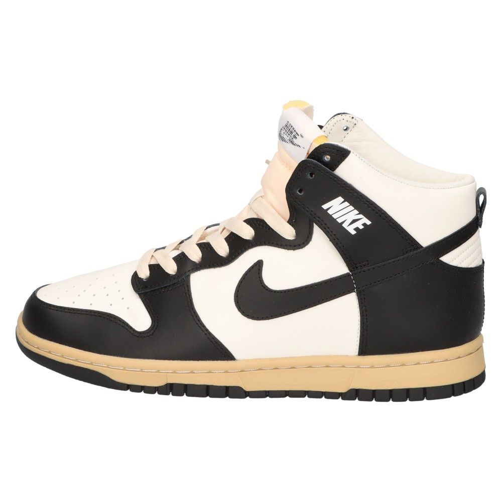 NIKE (ナイキ) WMNS DUNK HIGH SE Black and Sail ウィメンズ ダンクハイ ブラック アンド セイル  ハイカットスニーカー ブラック/ホワイト DZ4732-133 US10/27.0cm - メルカリ