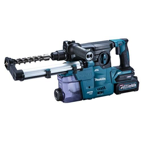 【新品・2営業日で発送】マキタ(Makita) 30ミリ充電式ハンマドリル 40Vmax4Ah バッテリ2本・充電器・ケース付 HR008GRMXV
