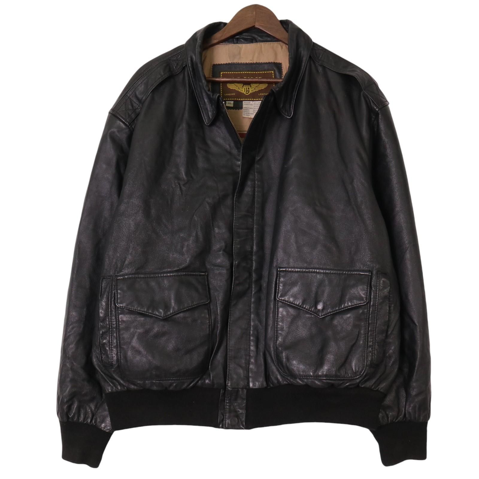 AIRFORCE LANDING LEATHER A-2 フライトジャケット レザージャケット 