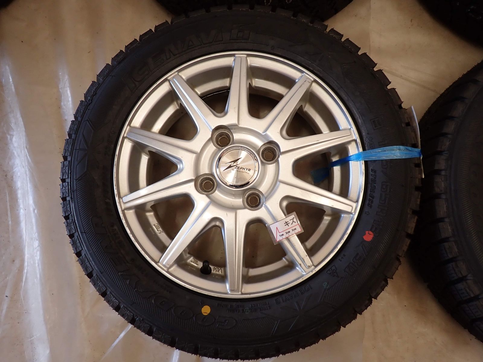 冬 2020年製 4本SET 会社宛 155 65R13×4J 73Q グッドイヤー アイスナビ 6 アルミ アルト ワゴンR ムーヴ ekスポーツ NO D6050 TRITUETUBI_COM