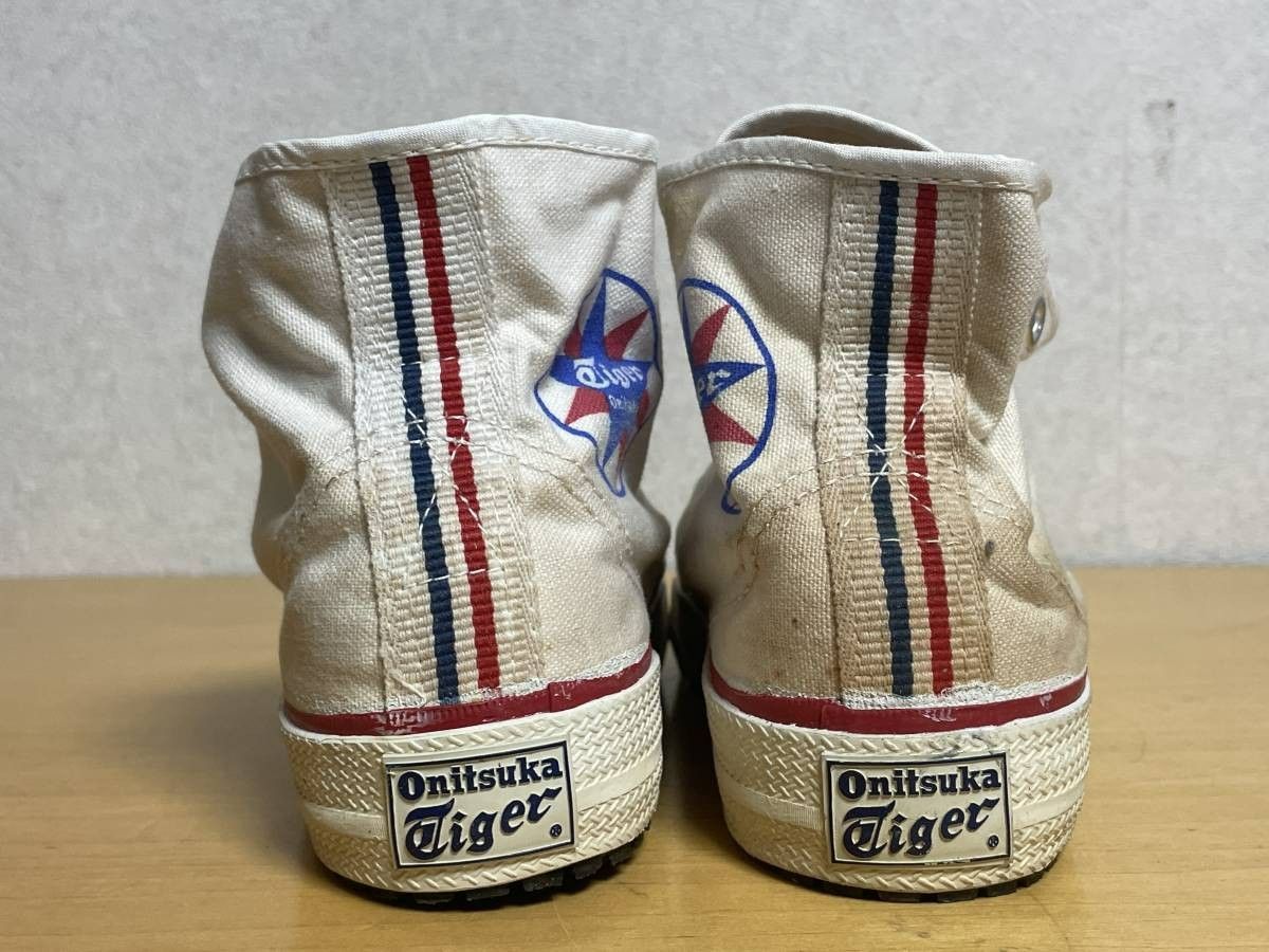 21 未使用品 60s 70s Onitsuka Tiger オニツカタイガー バスケットボールシューズ シルバータイガー キャンバス スニーカー  22.5cm デッド - メルカリ