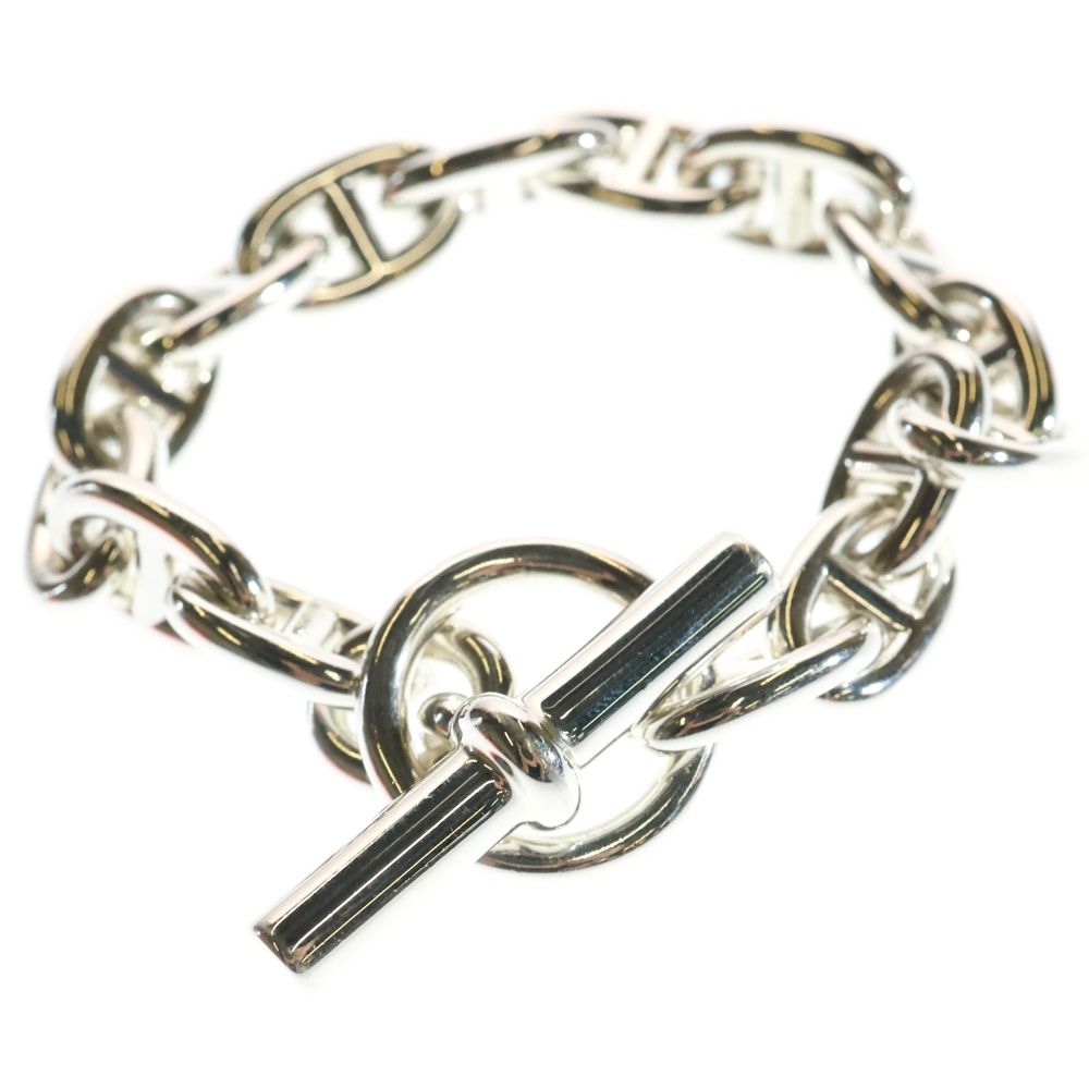 シェーヌダンクルタイプ ブレスレット アンカーチェーン S925 GM