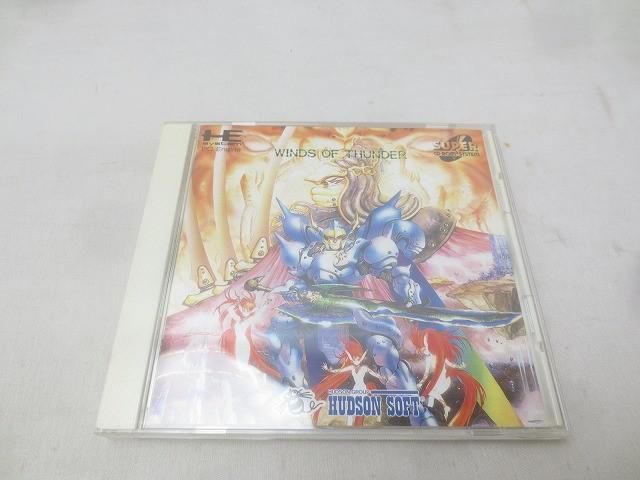 ゲーム NEC PCエンジン ソフト ウィンズ オブ サンダー 取扱説明書 ハガキ付き