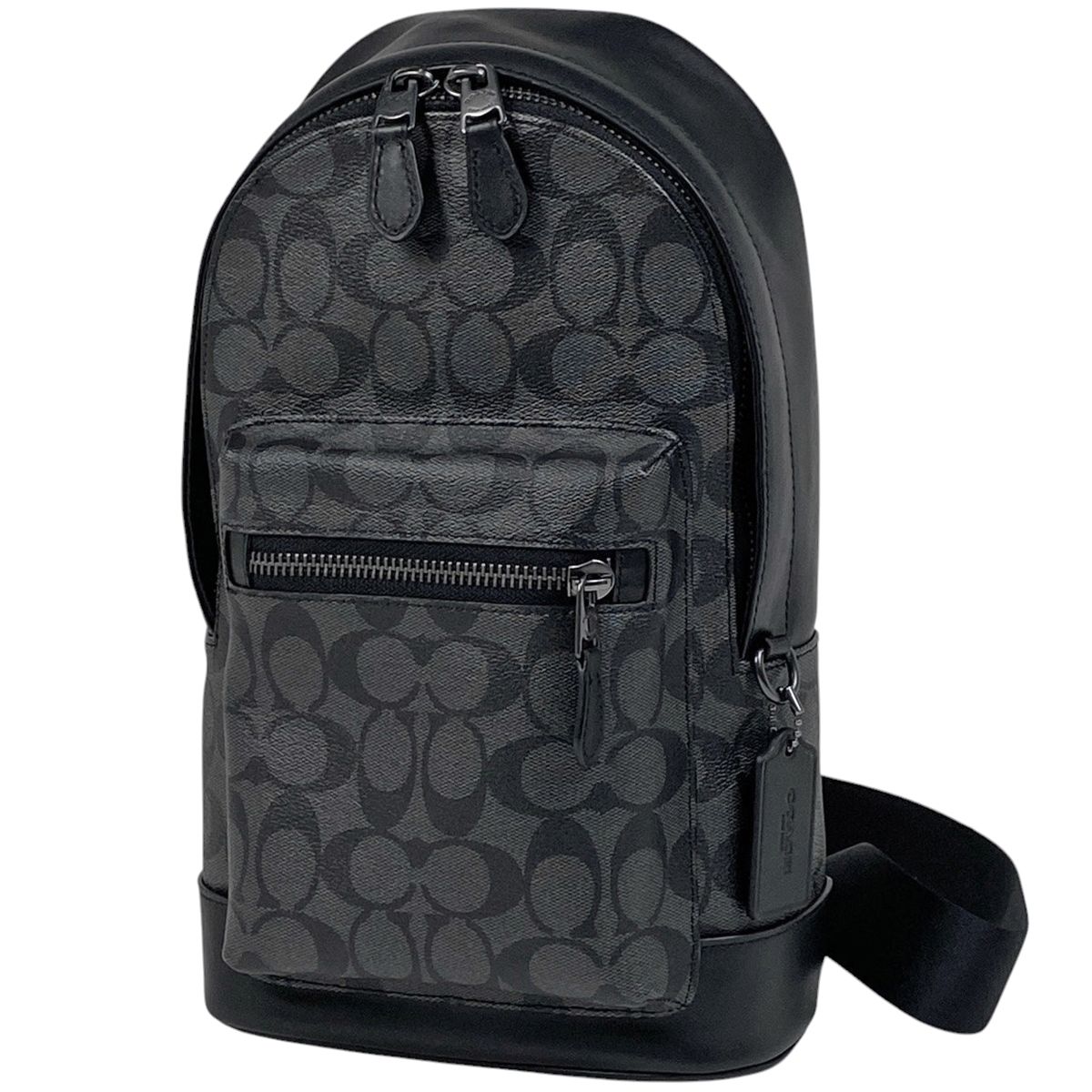 COACH　コーチ ボディバッグ　シグネチャー　中古mマ-193 COACH コーチ ボディバッグ シグネチャー 中古mマ-193 - メルカリ