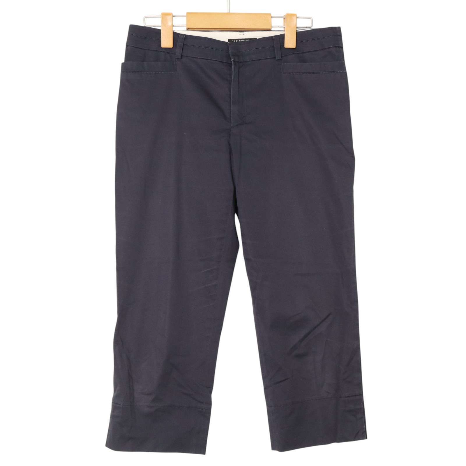 CASTELBAJAC 38 黒紫 ストレッチパンツ CASTELBAJAC 38 黒紫 ストレッチパンツ