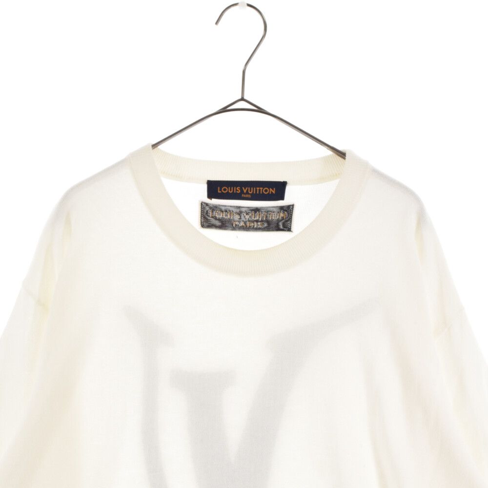 LOUIS VUITTON エンドゴール ニットTシャツ メンズ ホワイト XS LOUIS