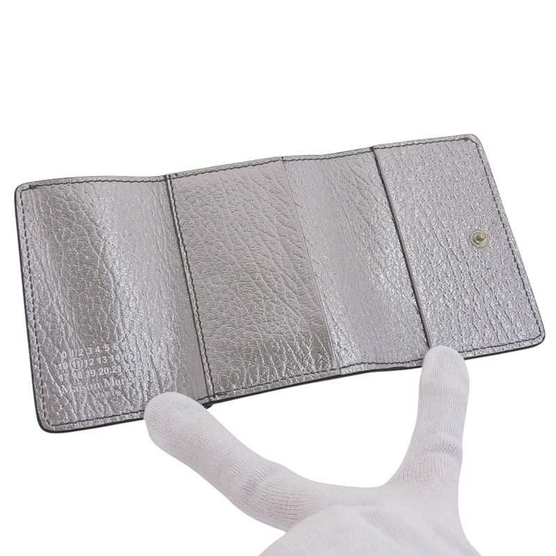 メゾンマルジェラ Maison Margiela 4ステッチ 三つ折り財布 コンパクト  