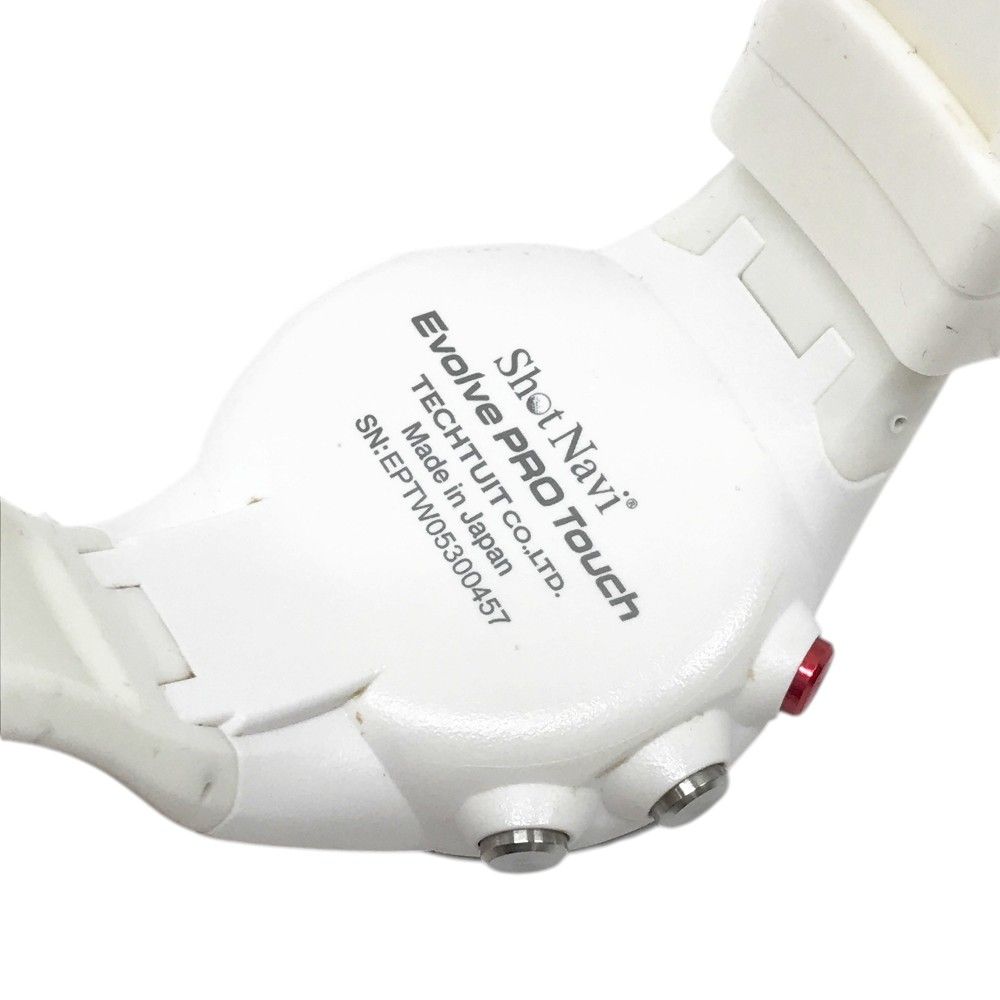 Shot Navi Evolve PRO Touch ホワイト GPSナビ Shot Navi