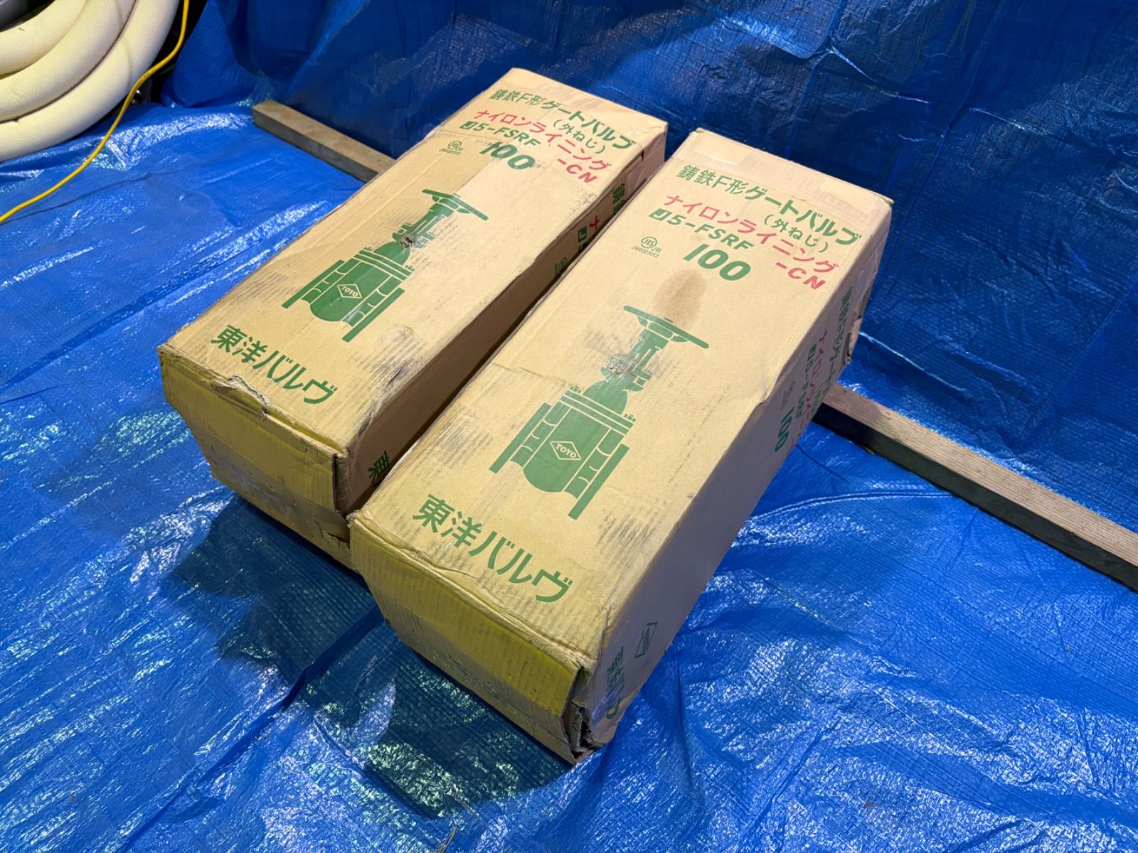 東洋バルヴ J10FGF FC要部BRZグローブ弁 150A 東洋バルヴ J10FNSF FC要部BRZスイングチェッキ弁 125A 東洋バルヴ