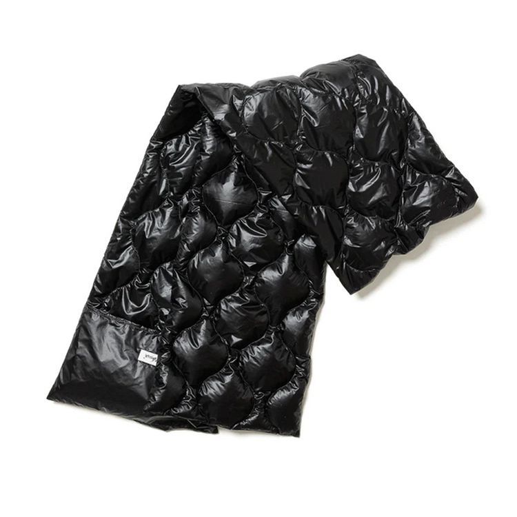 ナンガ オニオンキルトダウンマフラー フリー ブラック N1OEBKN3-BLK ONION QUILT DOWN MUFFLER NANGA