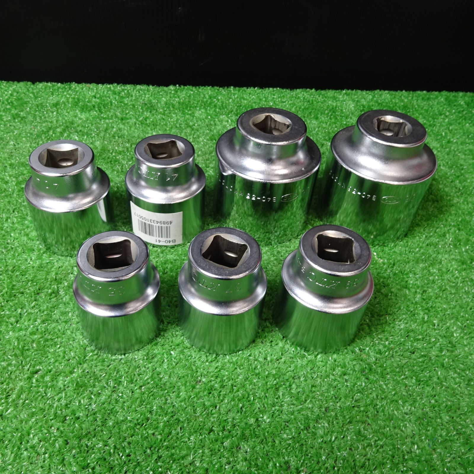 KTC 12角 ソケット7個まとめ B40-35 B40-37 B40-39 B40-40 B40-41 B40-55 B40-56 岩槻店