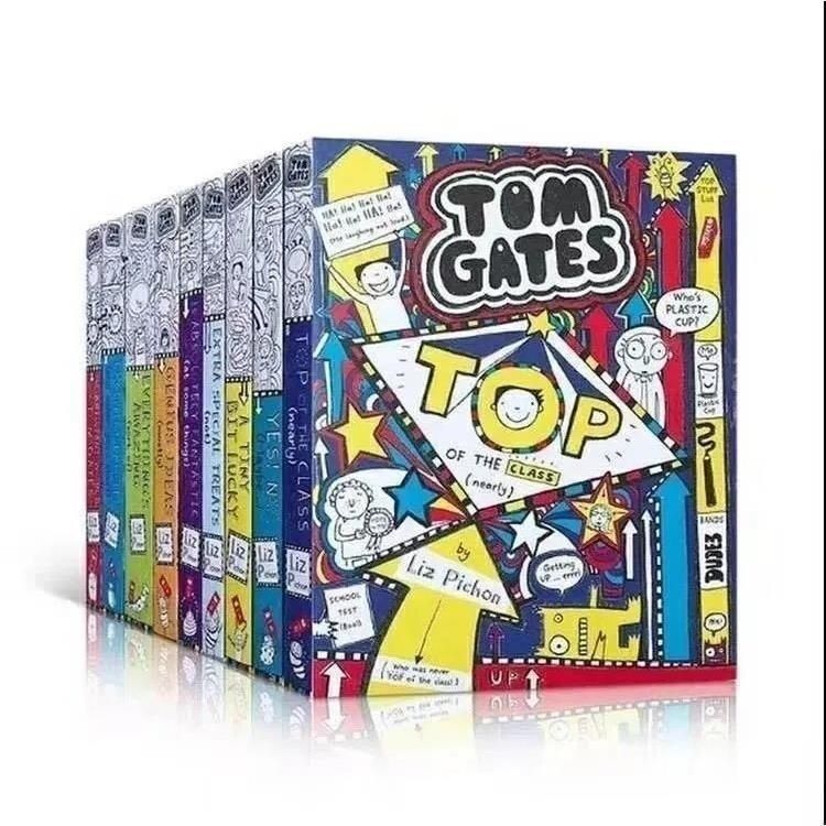 Tom gates 20册 音源付き　子供絵本　子供英語 新品】 Tom gates 20册 音源付き 洋書 子供英語 キッズ英語
