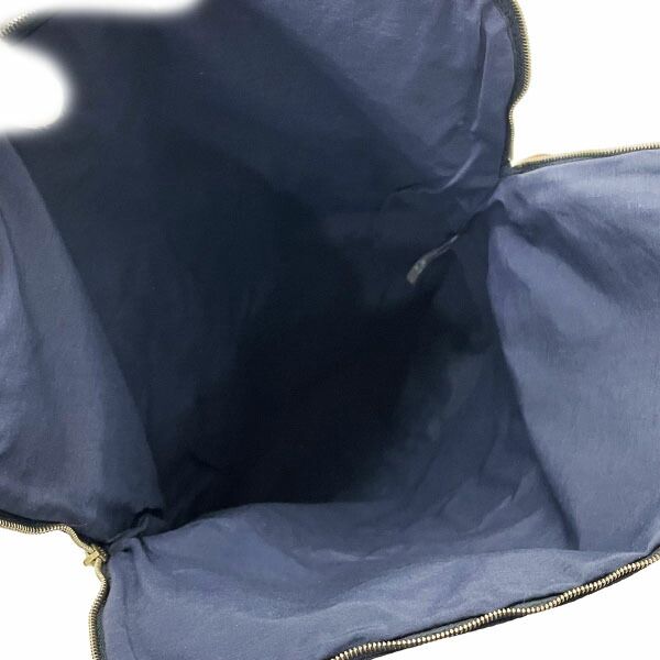 エルメス ブリーフケース フールトゥ ポルトドキュマン キャンバス ネイビー 紺 ブラウン 茶色 HERMES ビジネスバッグ ドキュメントケース 書類バッグ ハンドバッグ 手提げ バッグ バック カバン 鞄 メンズ レディース ユニセックス