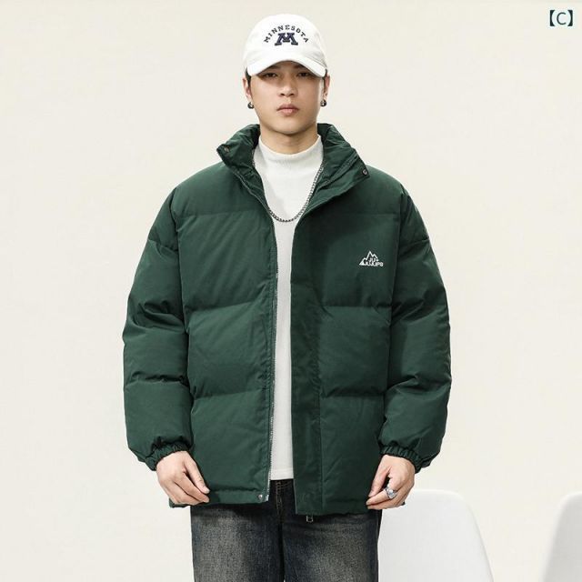 XL 秋冬 コーデ メンズ 服 シンプル ファッション オシャレ 大人 かっこいい 大きいサイズ ストリート 紳士服 アメリカン 綿 コート ジャケット レトロ 暖かい 黒 ジャケット KANDAIZUMI_COM