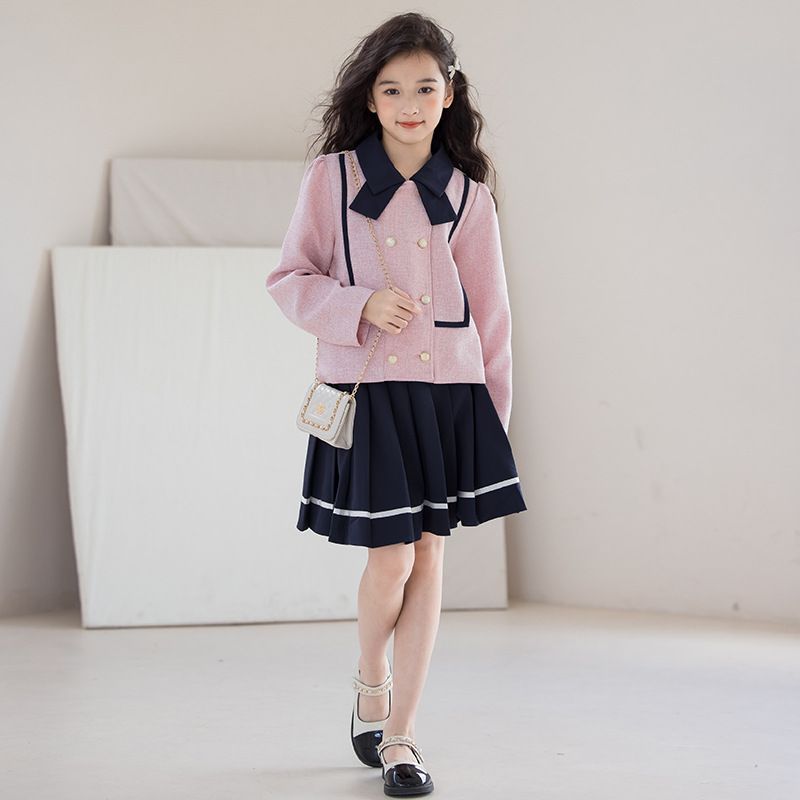 スーツ セットアップ 子供服 子供フォーマル 入学式 卒園式 女の子 ジャケット スカート 2点セット パーティー 卒業式 スーツ 発表会 結婚式 xisheng08