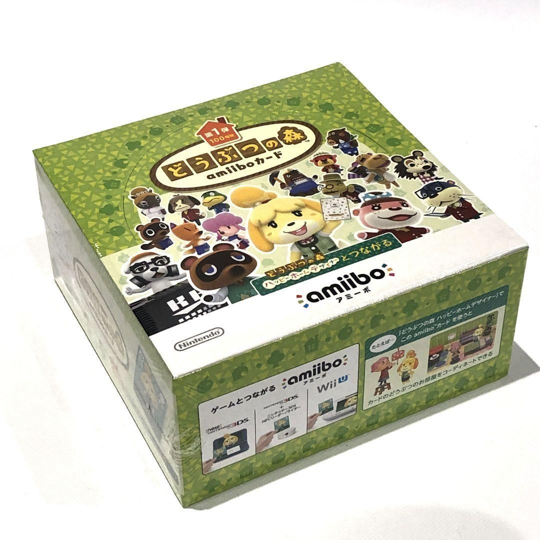 新品超歓迎新品 どうぶつの森amiiboカード 第1弾 (1BOX 50パック入り) Box/デッキ/パック