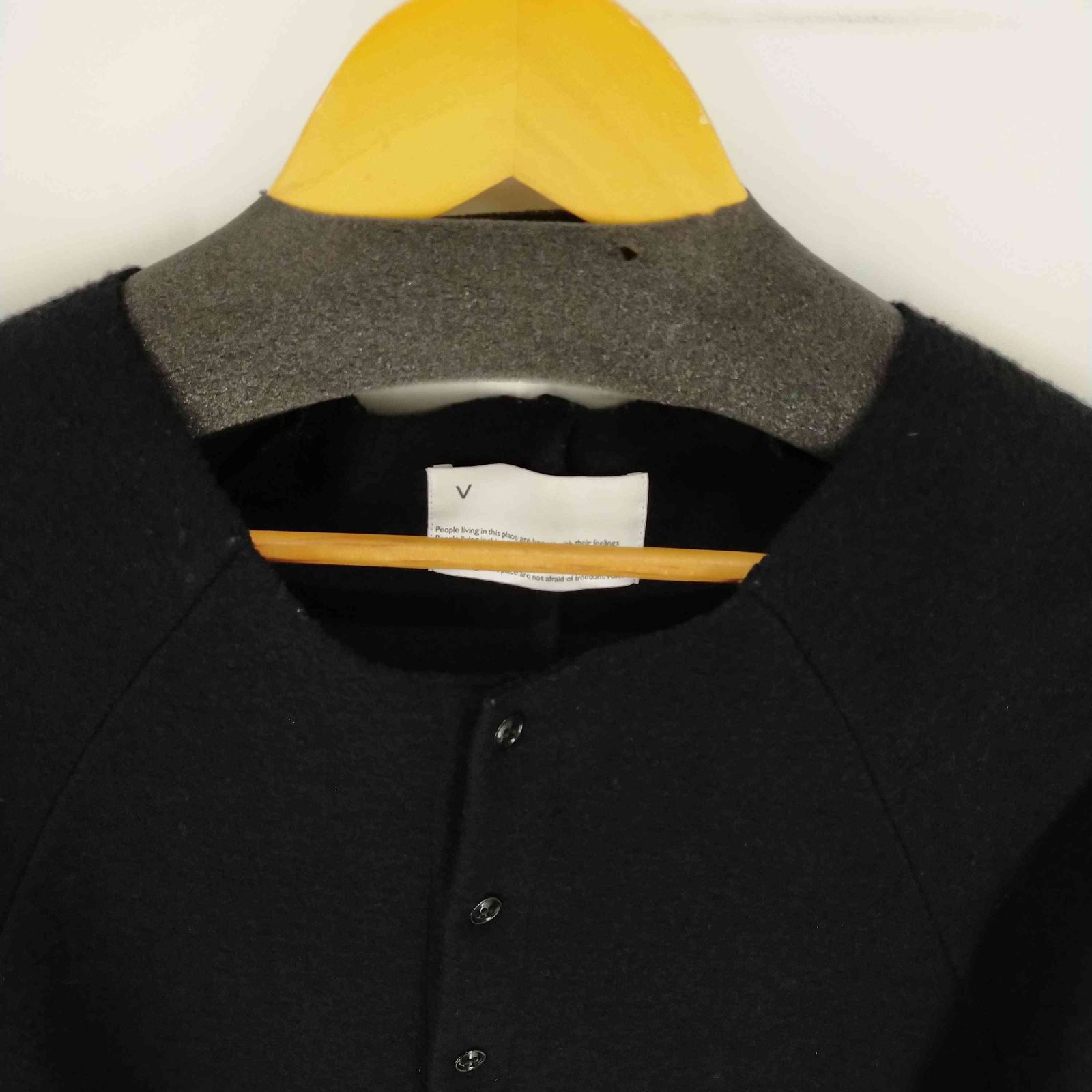 新品 VOAAOV WOOL RING JERSEY size.1 VOAAOV カーディガン 「VOAAOV」WOOL RING JERSEY Cardigan