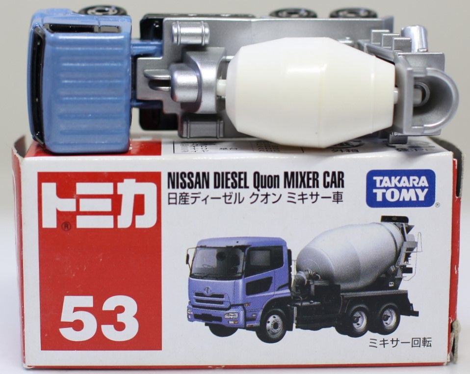 USED トミカ 53 日産ディーゼル クオン ミキサー車 240001025609