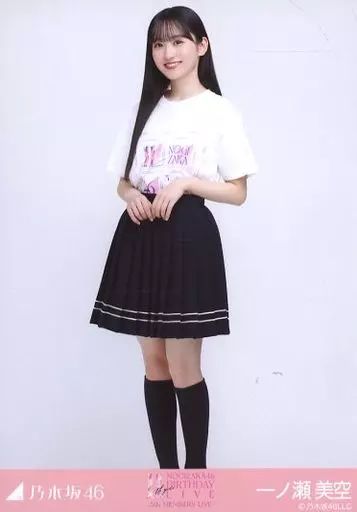 中古】生写真(乃木坂46) 一ノ瀬美空/全身・11thBDライブ 5期Tシャツ