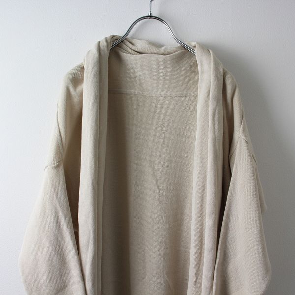 DEUXIEME CLASSE - 未使用 Deuxieme Classe ドゥーズィエムクラス PARUコットンロング カーディガン F/キナリ トップス【2400013289887】 未使用 Deuxieme Classe ドゥーズィエムクラス PARUコットン