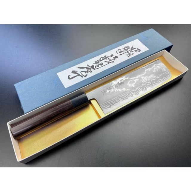 ダマスカス 紫檀柄